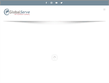 Tablet Screenshot of globalserveint.org